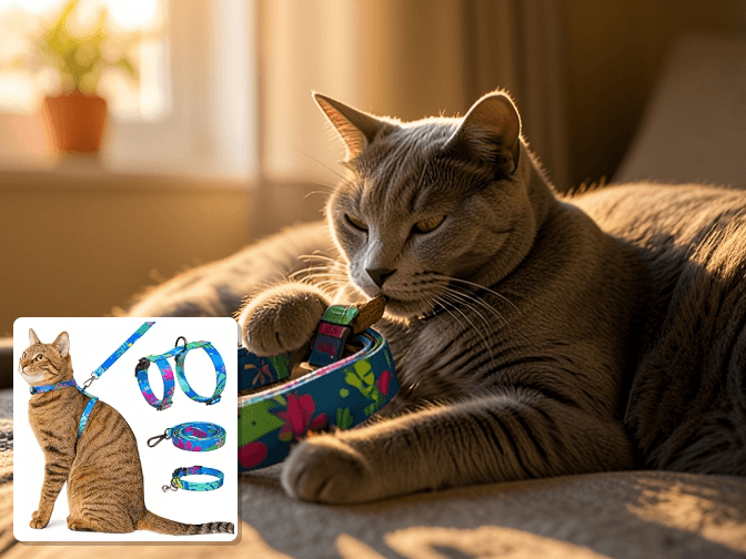 EscapeProof Design Features - expert cat harness and leash guide