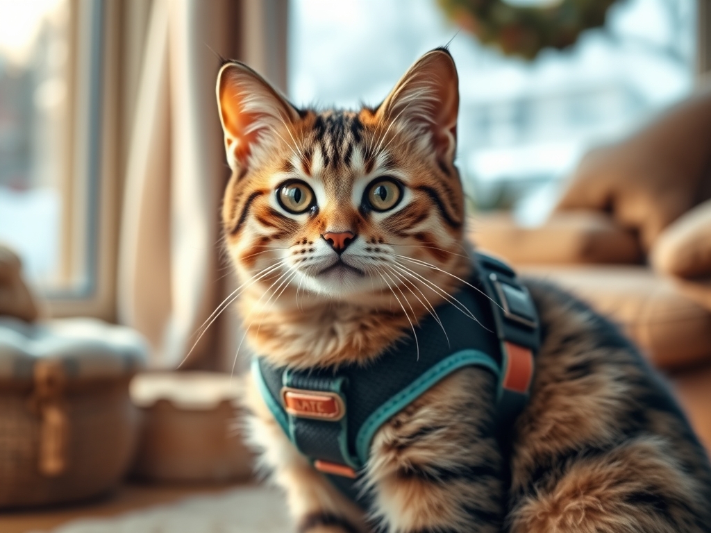 cat harness for cold weather - cat harnesses leashes guide hero image
