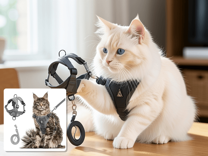 How it Works - expert cat harness for large cats guide