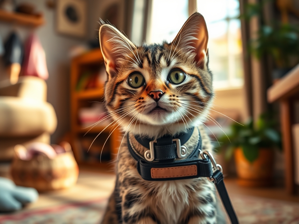 cat harness for leash training outdoor cats - cat harnesses leashes guide hero image