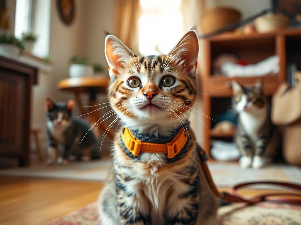 cat harness for leash training playful cats - cat harnesses leashes guide hero image