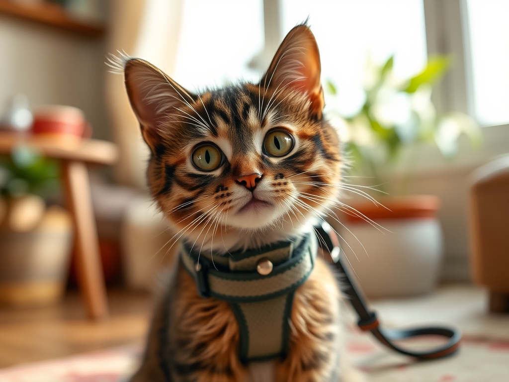 cat harness for leash training seniors - cat harnesses leashes guide hero image
