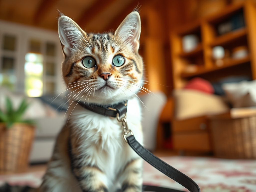 cat harness for leash training shy cats - cat harnesses leashes guide hero image