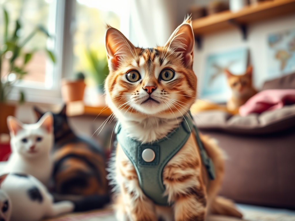cat harness for multi-cat households - cat harnesses leashes guide hero image