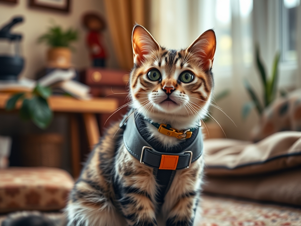 cat harness for senior cats - cat harnesses leashes guide hero image