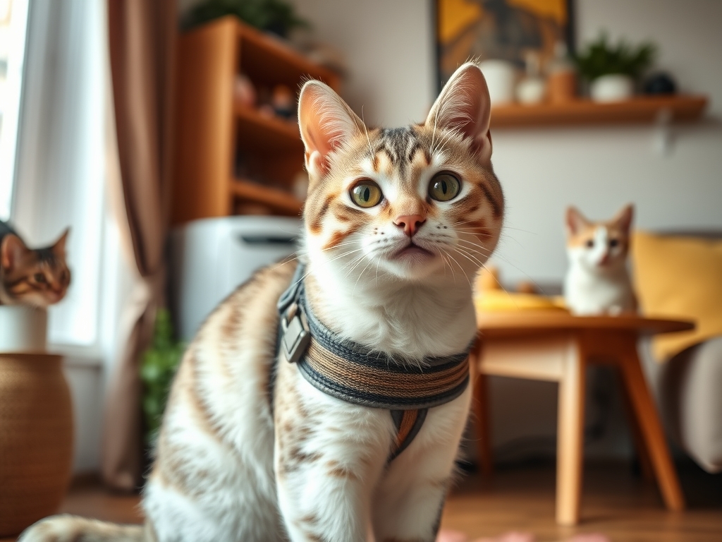 cat harness for small apartment cats - cat harnesses leashes guide hero image