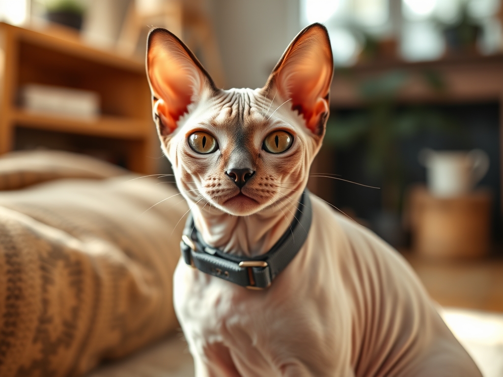 cat harness for Sphynx cats - cat harnesses leashes guide hero image