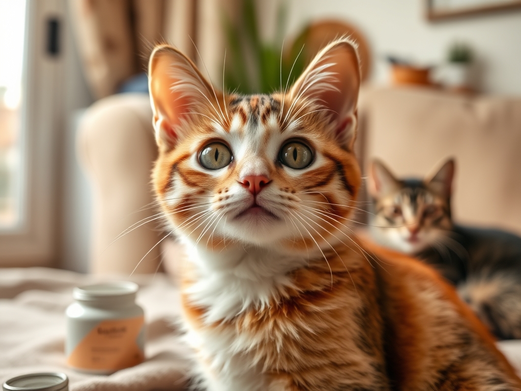 calcium supplements for nursing mother cats - cat health supplements guide hero image