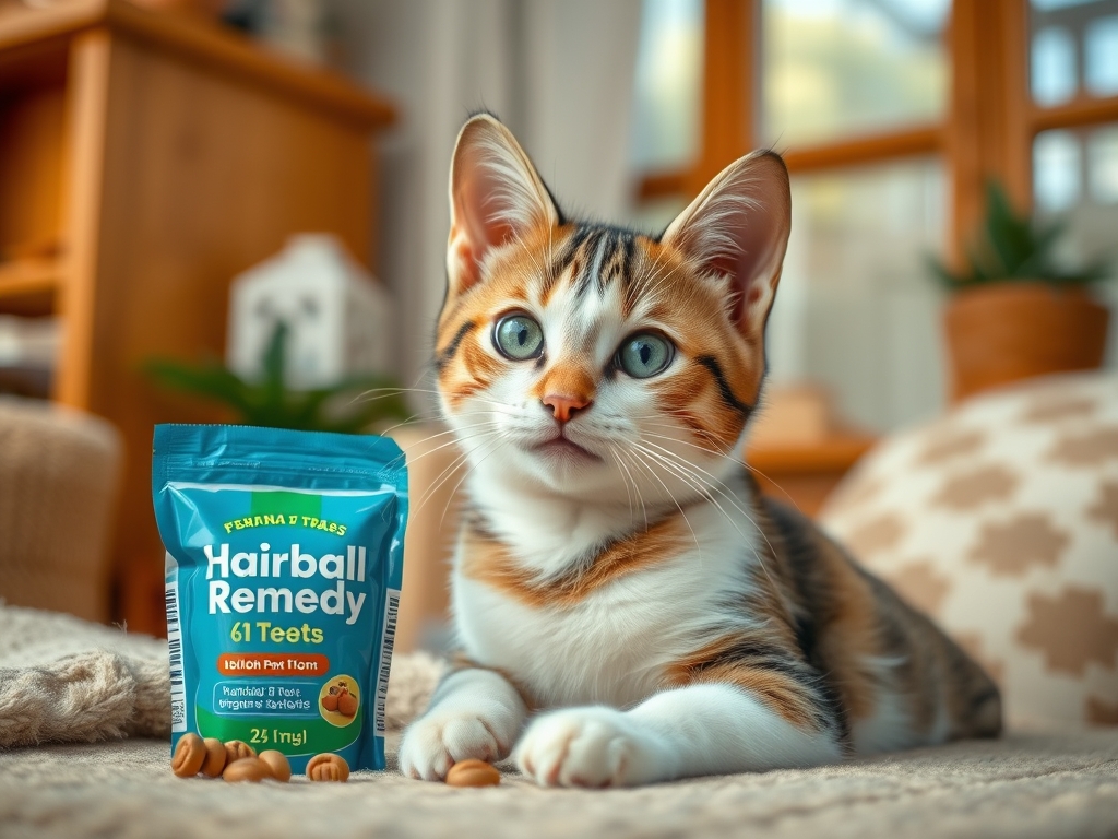 hairball remedy treats for cats - cat health supplements guide hero image