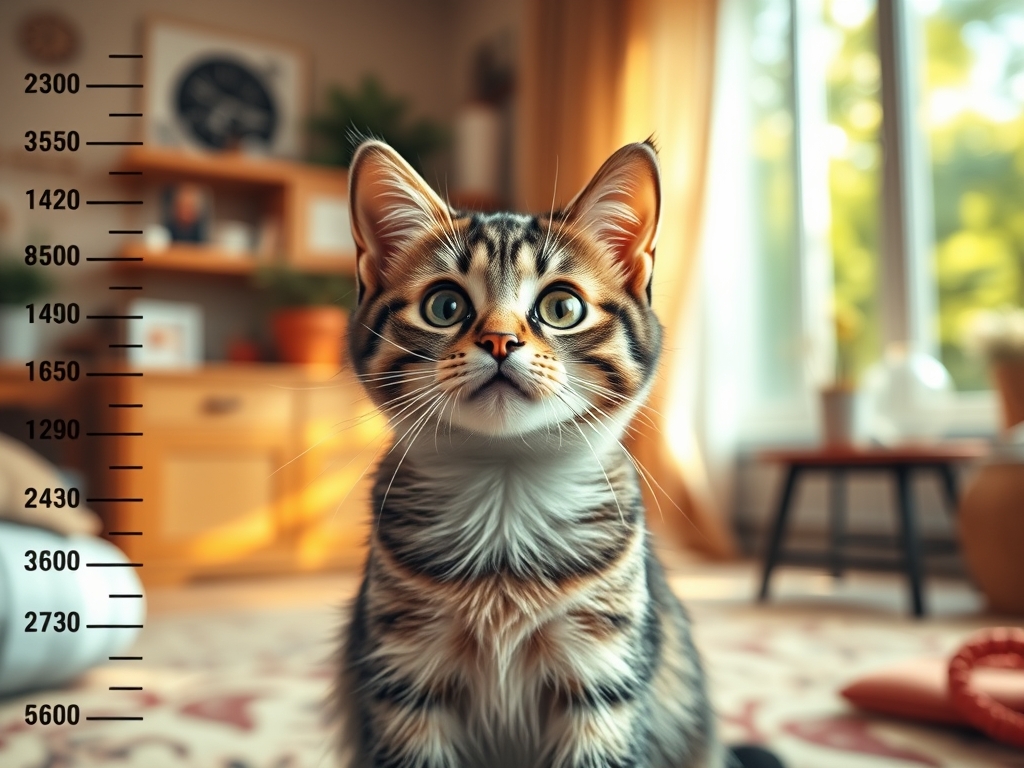 cat height weight chart - cat healthy weight chart guide hero image