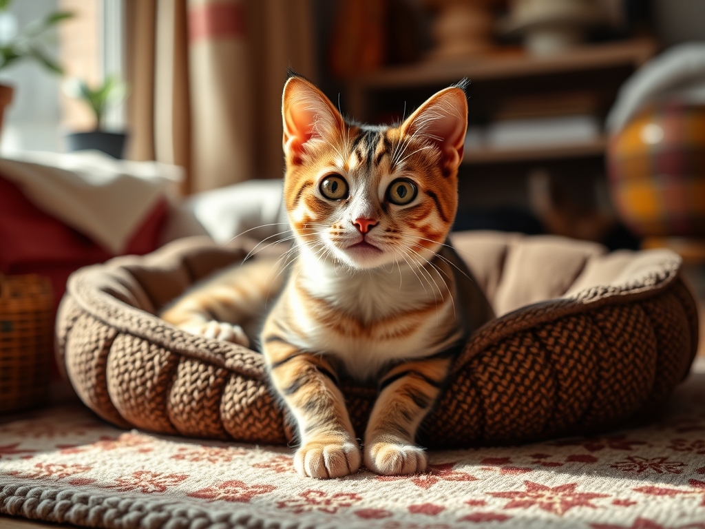 affordable heated pet bed for large cats - cat heating pads heated beds guide hero image