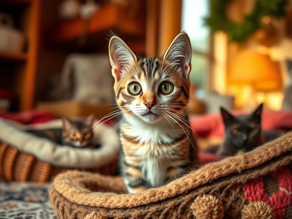 heated cat beds for feral cats - cat heating pads heated beds guide hero image