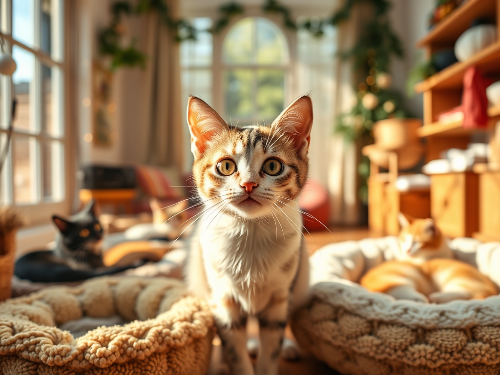 heated cat beds for picky cats - cat heating pads heated beds guide hero image