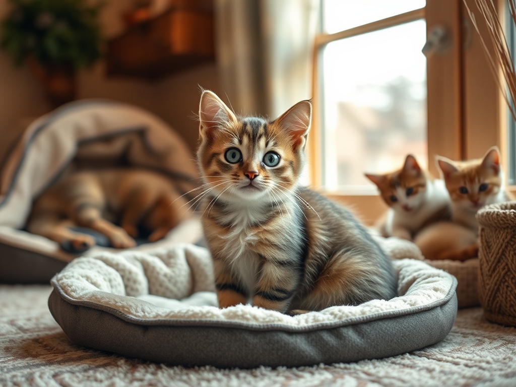 heated cat beds for short haired cats - cat heating pads heated beds guide hero image