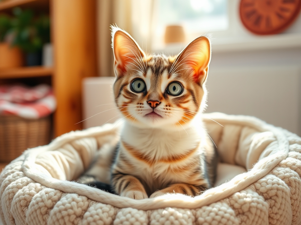 luxury heated cat bed with timer - cat heating pads heated beds guide hero image