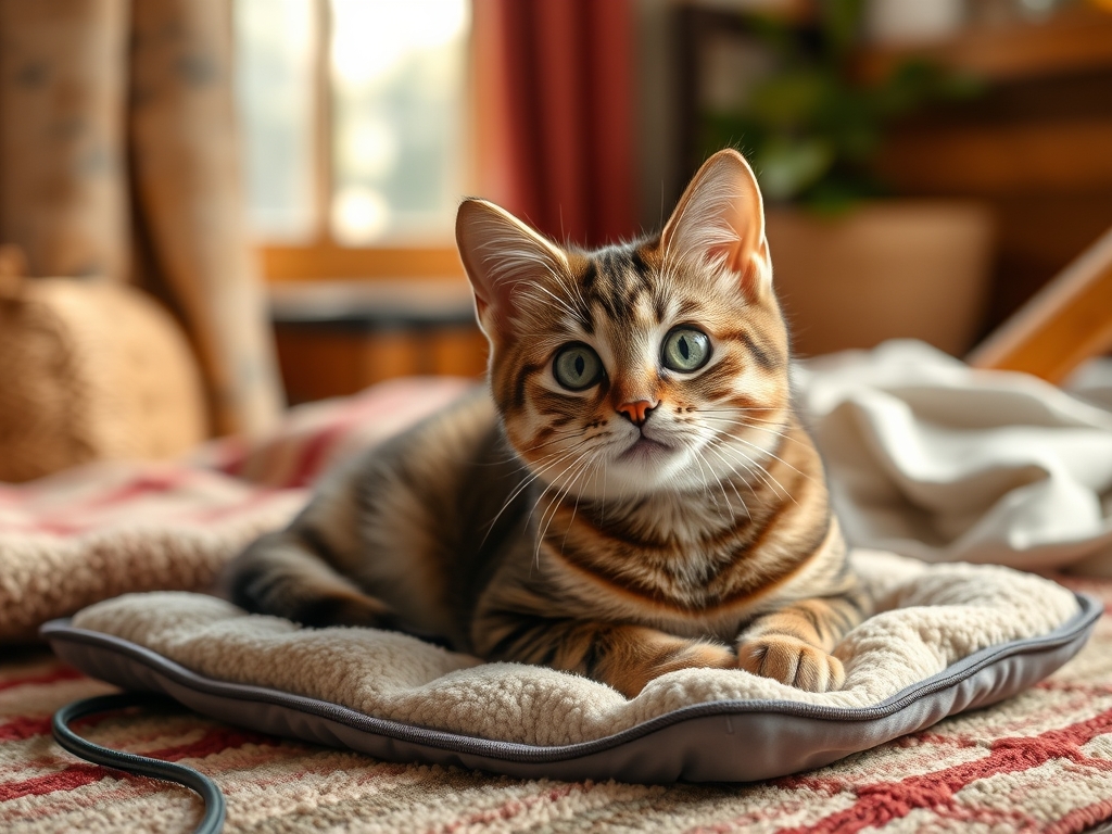 portable cat heating pads for travel - cat heating pads heated beds guide hero image