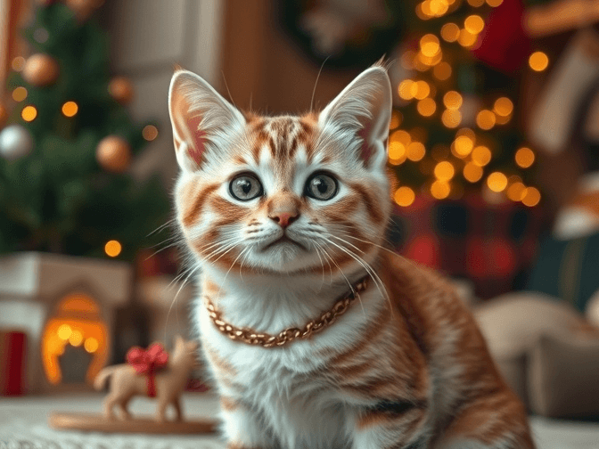 Cat owner reviewing best cat holiday & seasonal products options for their pet in 2026