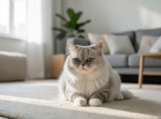 Cat owner reviewing best cat hypoallergenic products options for their pet in 2026