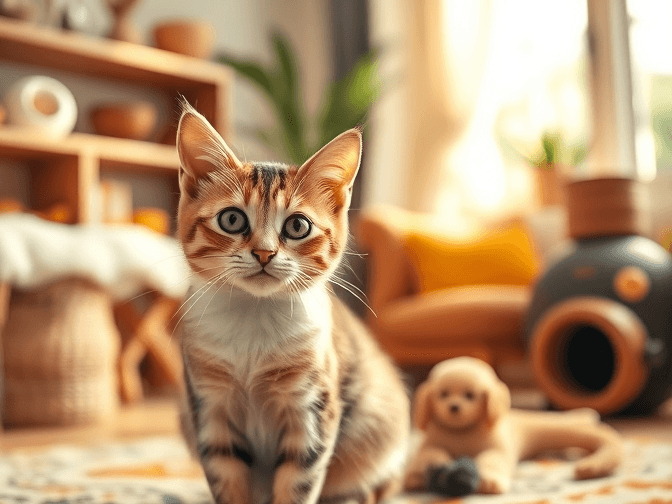 Cat owner reviewing cat enrichment for indoor cats comparison options for their pet in 2026