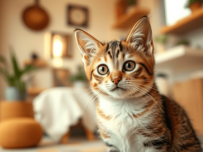 Cat owner reviewing cat enrichment for indoor cats on amazon options for their pet in 2026