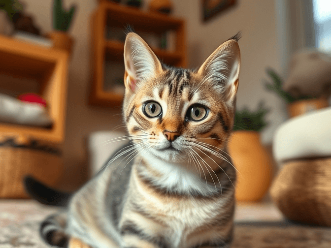 Cat owner reviewing cat enrichment for indoor cats worth buying options for their pet in 2026