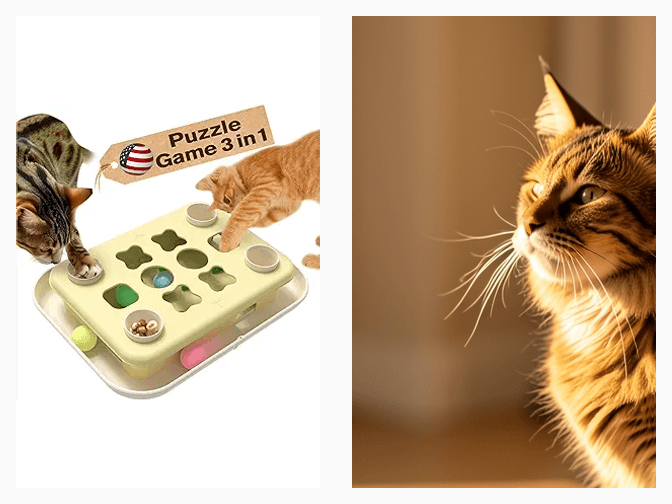 Cat owner reviewing best cat indoor enrichment centers options for their pet in 2026