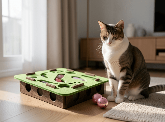 How Budget Enrichment Products Work - expert cat enrichment for indoor cats under 50 dollars guide