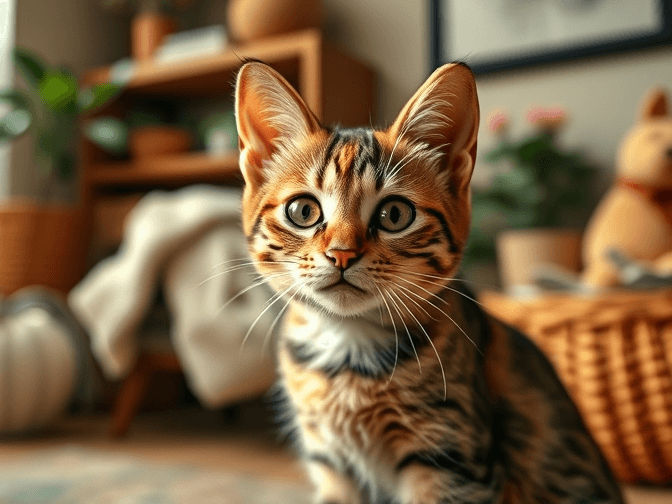 Cat owner reviewing cat enrichment for indoor cats on amazon options for their pet in 2026