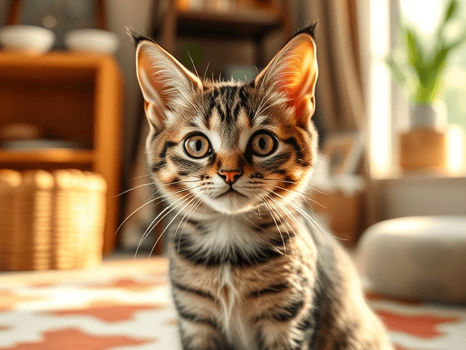 Cat owner reviewing cat enrichment for indoor cats pros and cons options for their pet in 2026