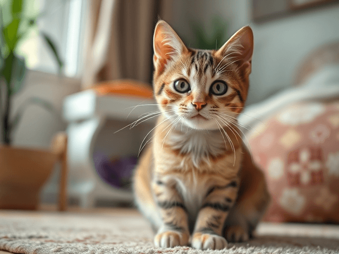 Cat owner reviewing most popular cat enrichment for indoor cats options for their pet in 2026