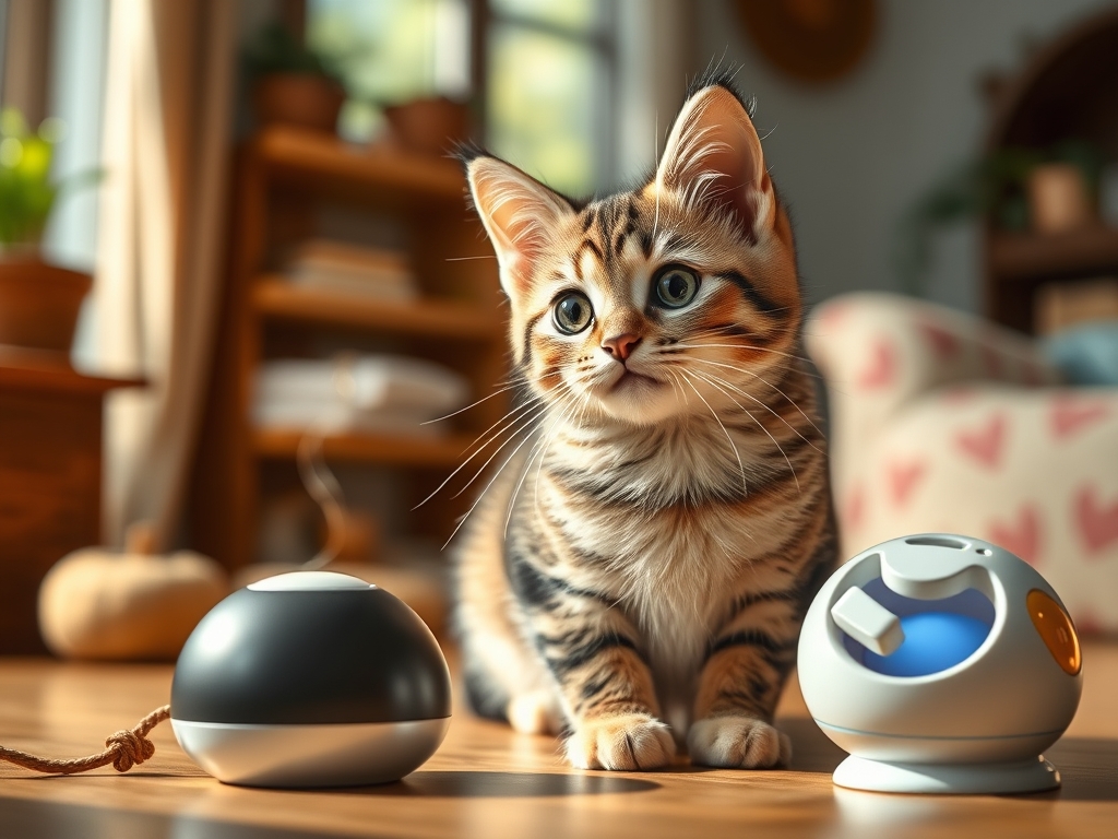 battery operated cat teaser toys - cat interactive toys guide hero image