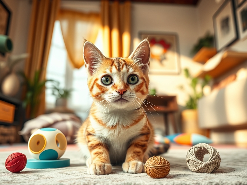 cat enrichment toys for apartment living - cat interactive toys guide hero image