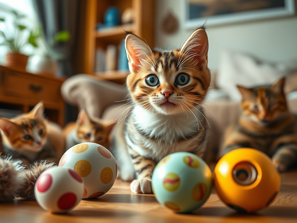 interactive ball toys for bored cats - cat interactive toys guide hero image