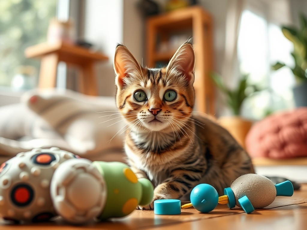 interactive cat toys for rescue cats - cat interactive toys guide hero image
