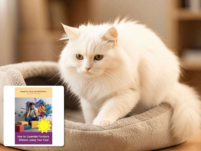 Cat owner reviewing how to assemble cat litter box furniture options for their pet in 2026