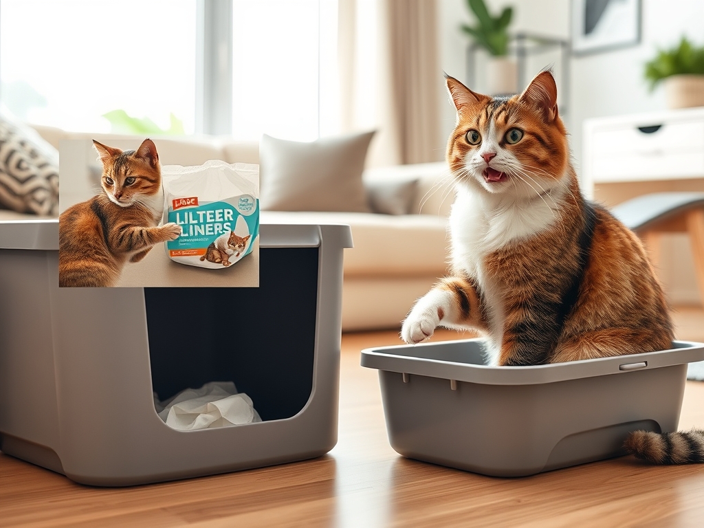 how to install litter box liners step by step - cat litter box liners mats guide hero image