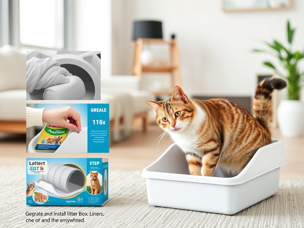 How to Install Litter Box Liners Step by Step - cat litter box liners mats