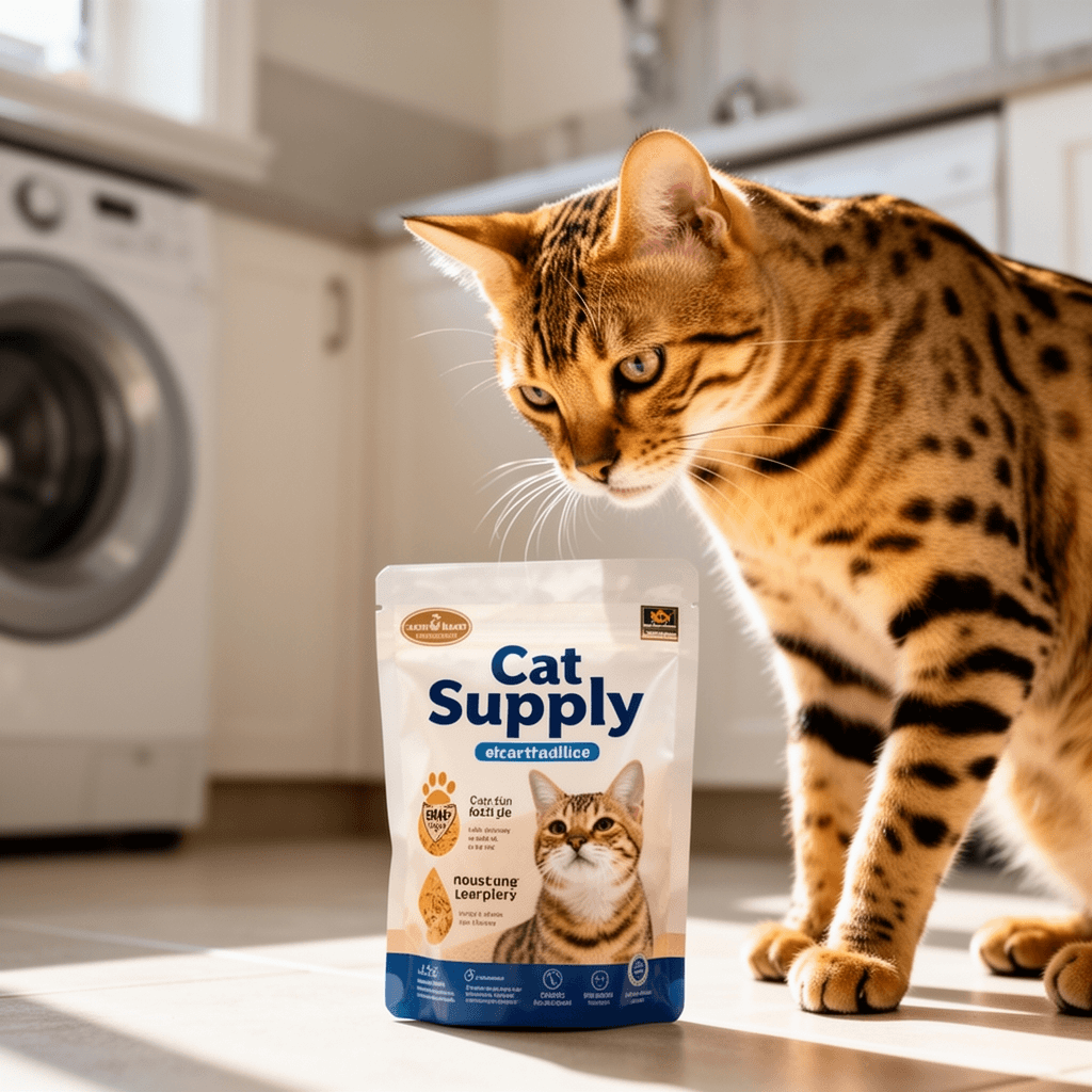 Rantila Cat Litter Box Privacy Screen Cat Litter Box with cat - professional product lifestyle photo