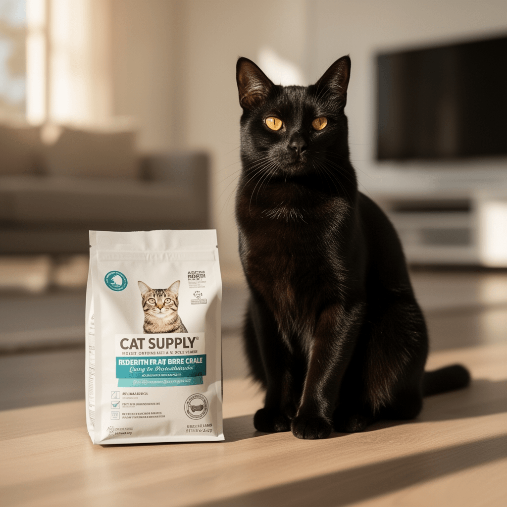 Rantila Cat Litter Box Privacy Screen Cat Litter Box with cat - professional product lifestyle photo