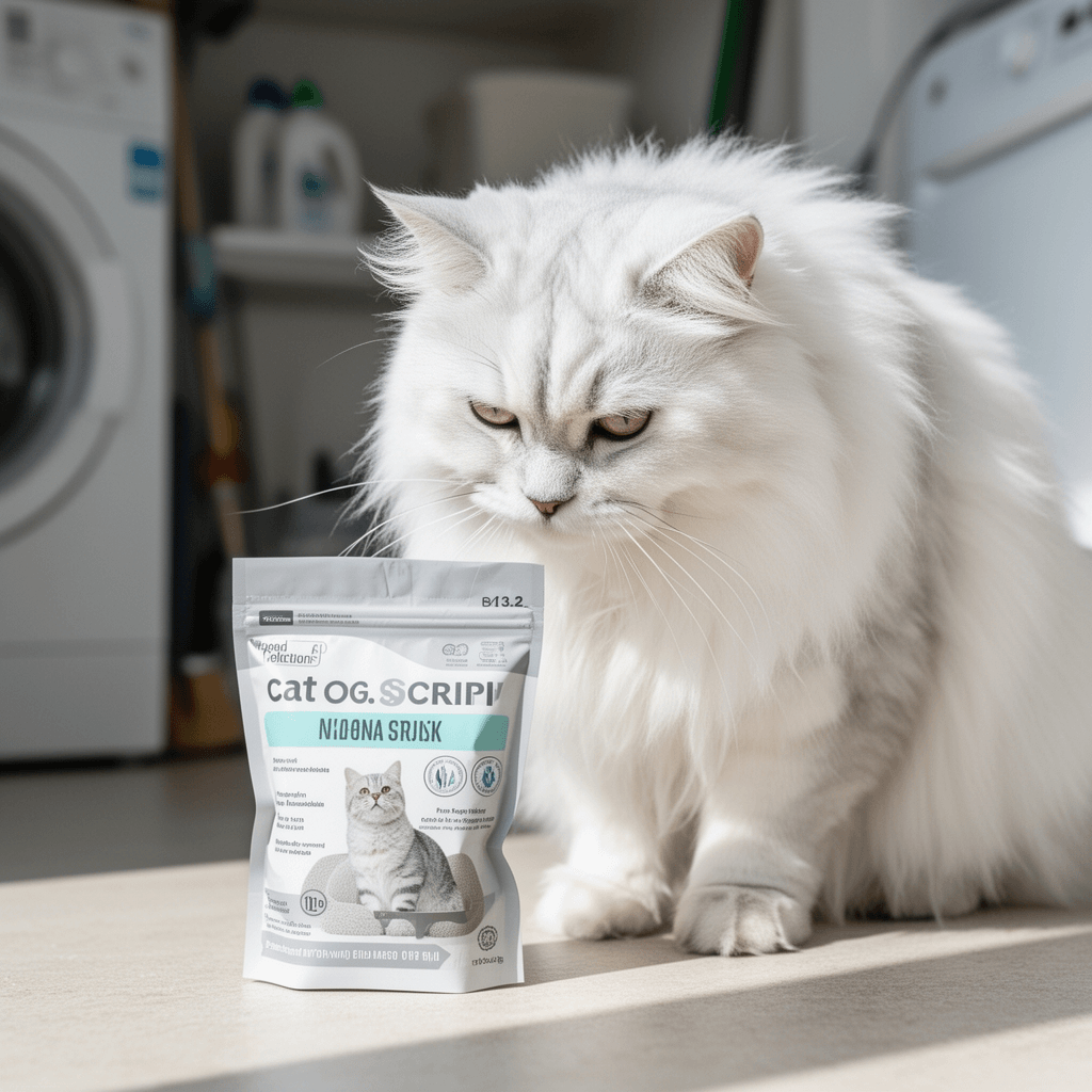 Rantila Cat Litter Box Privacy Screen Cat Litter Box with cat - professional product lifestyle photo