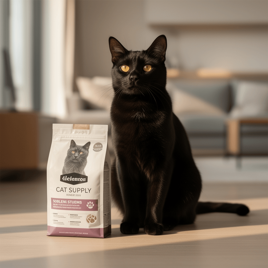 Rantila Cat Litter Box Privacy Screen Cat Litter Box with cat - professional product lifestyle photo