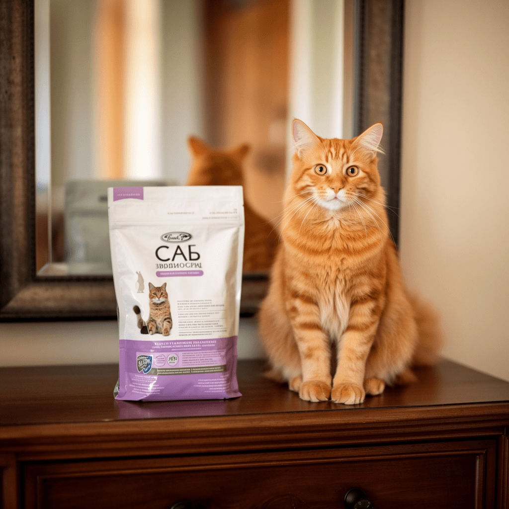 FHTONGE Extra Large Cat Litter Box Enclosure Splash Guard with cat - professional product lifestyle photo