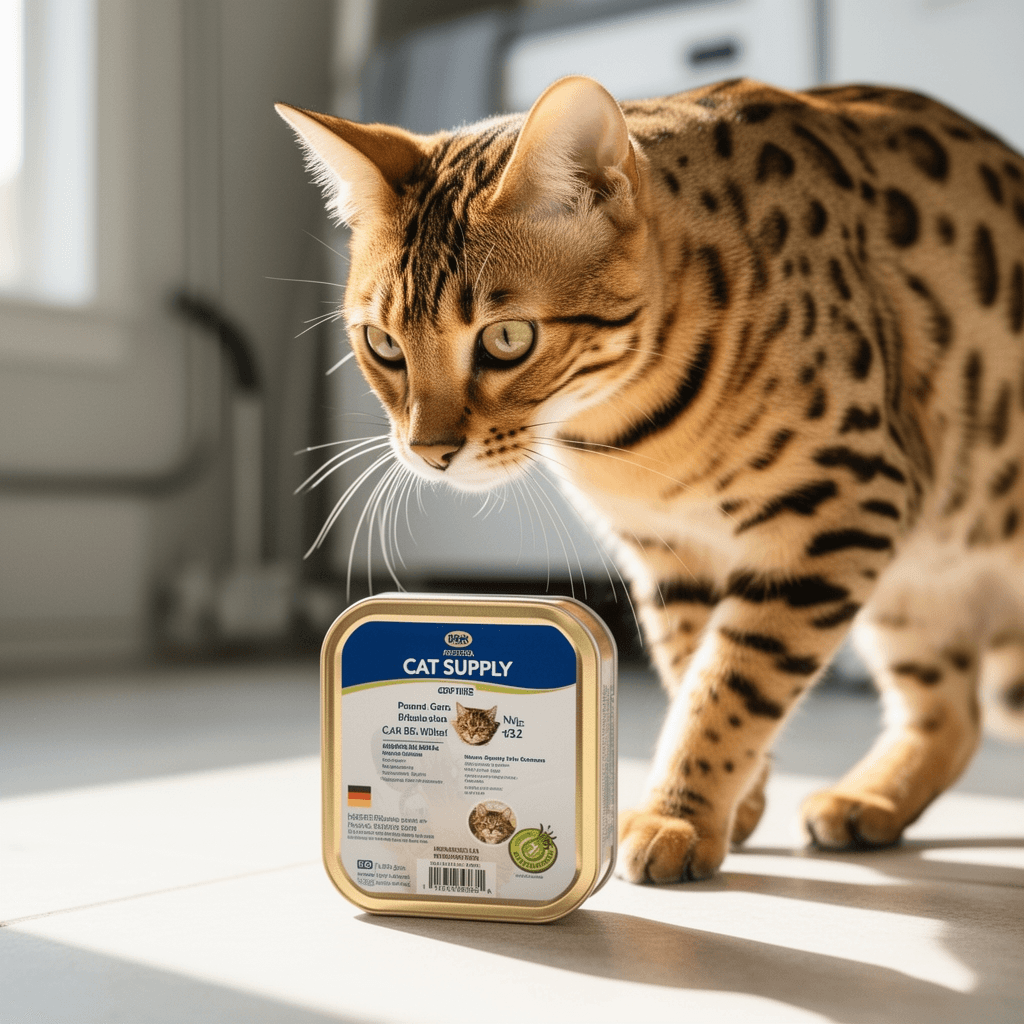 Aokeyee Cat Litter Box Enclosure Splash Guard with cat - professional product lifestyle photo