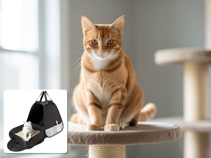 How These Travel Litter Tents Actually Work - expert portable cat litter box privacy tent guide