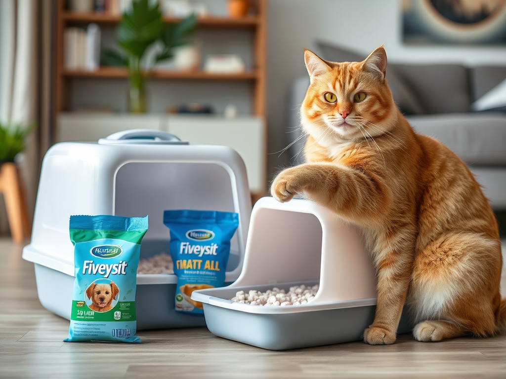 Cat owner reviewing will a cat use 2 litter boxes options for their pet in 2026