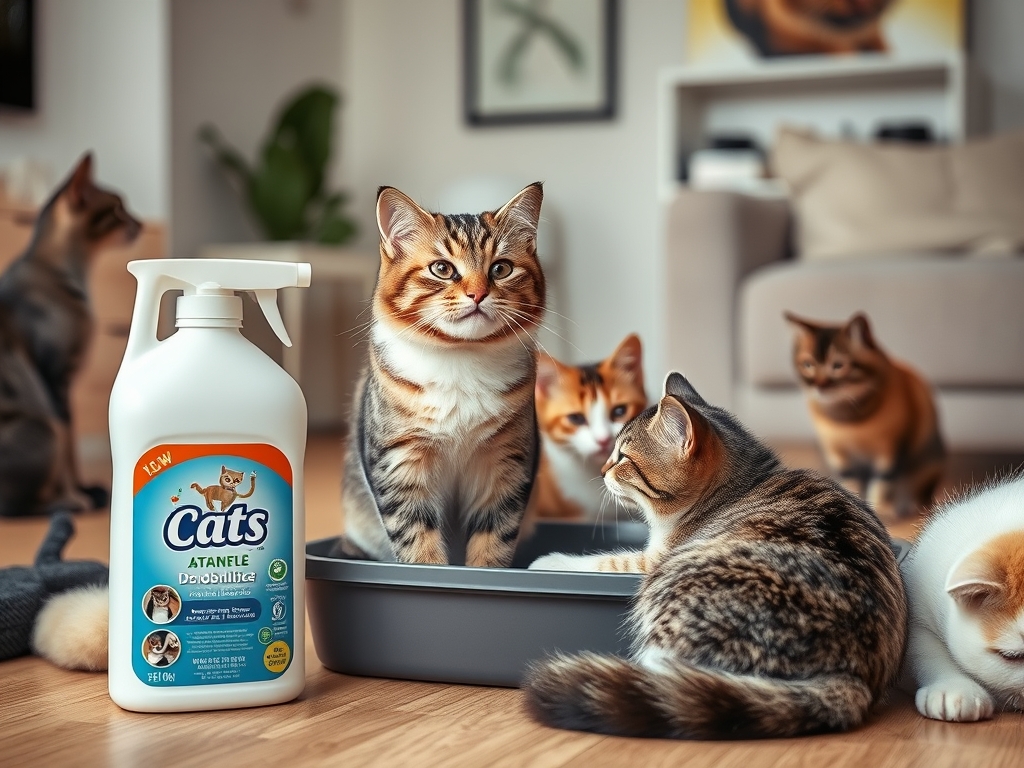 best cat litter deodorizer for multiple cats - cat litter deodorizers odor control guide hero image