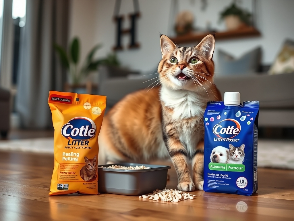 best cat litter for odor and dust control - cat litter deodorizers odor control guide hero image