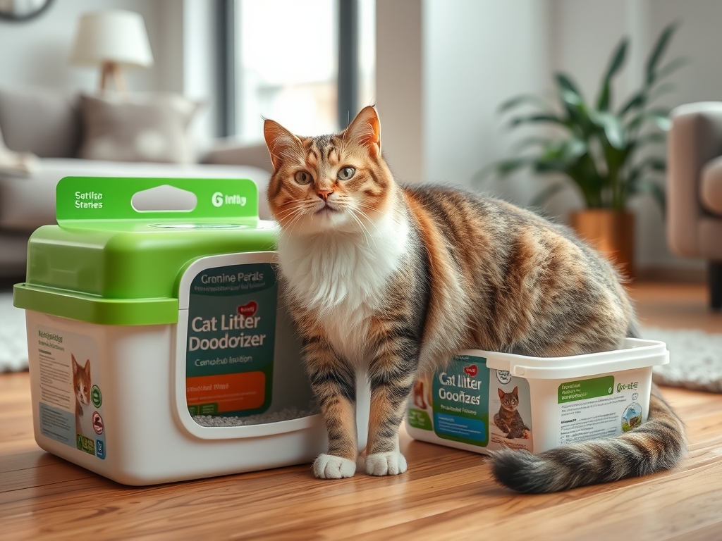 cat litter deodorizer for covered boxes - cat litter deodorizers odor control guide hero image