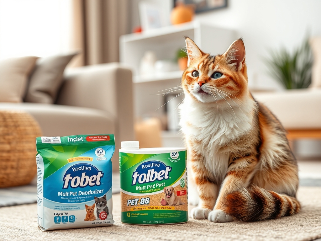 cat litter deodorizer for multiple pets - cat litter deodorizers odor control guide hero image