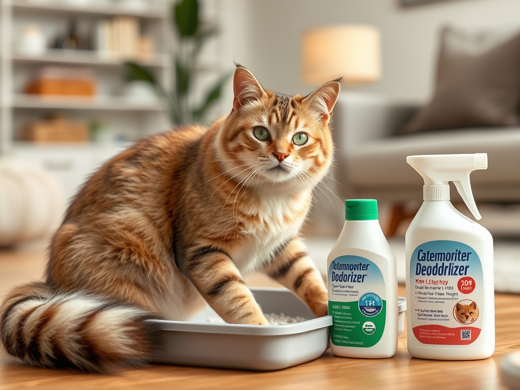 cat litter deodorizer for odor sensitive owners - cat litter deodorizers odor control guide hero image